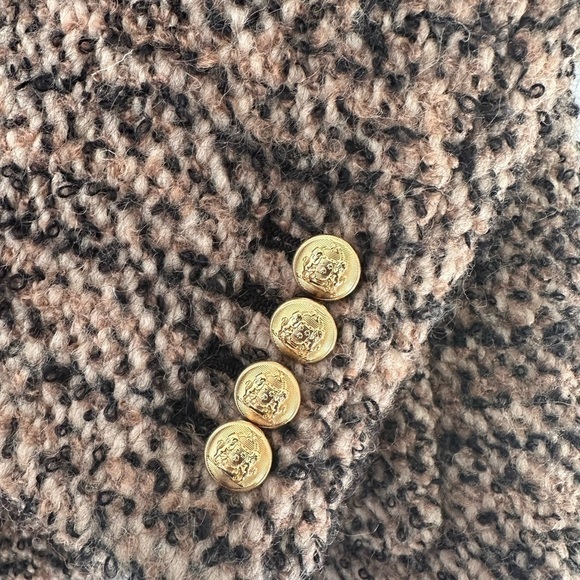 Celine Oversized Tweed Cardigan in Leopard 38 - Picture 9 of 10